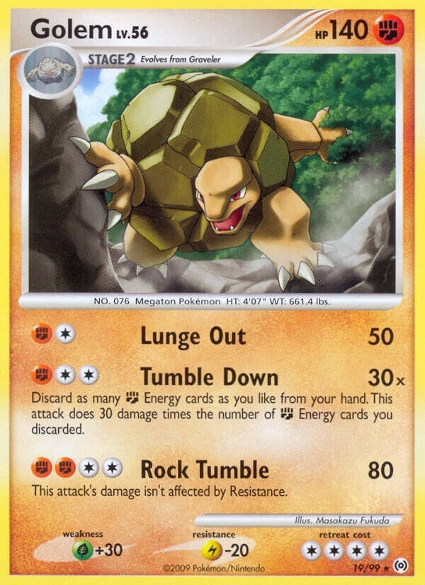 Image for Golem (19/99) (AR) - Pokemon