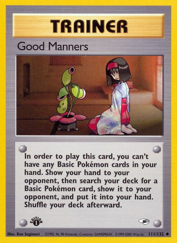 Good Manners (111/132) (G1)
