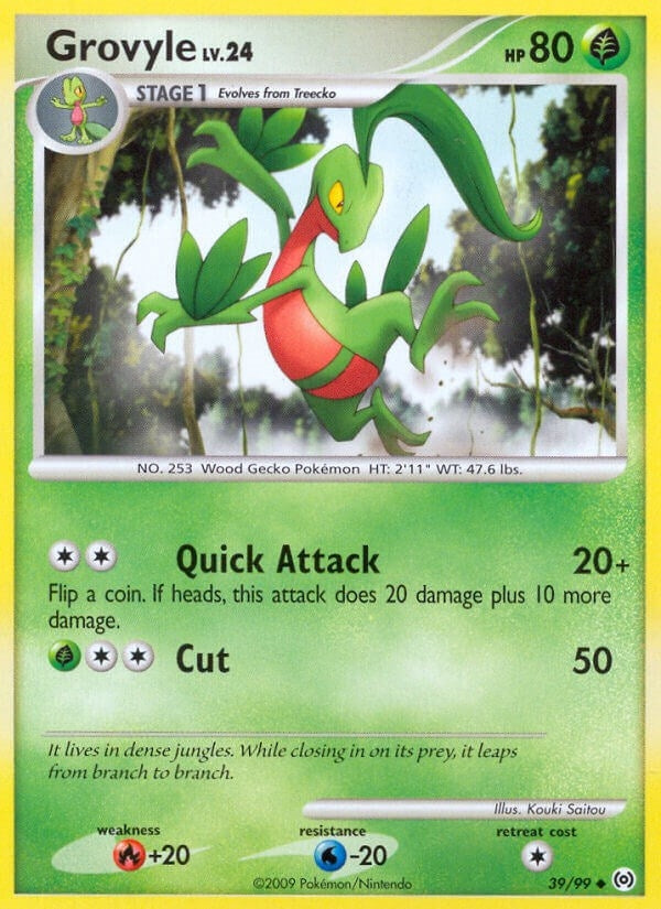 Grovyle (39) (39/99) (AR)