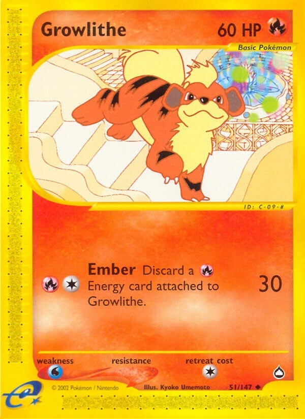 Growlithe (51) (051/147) (AQ)