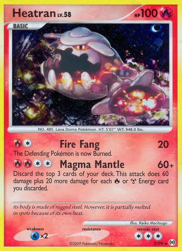 Image for Heatran (3/99) (AR) - Pokemon