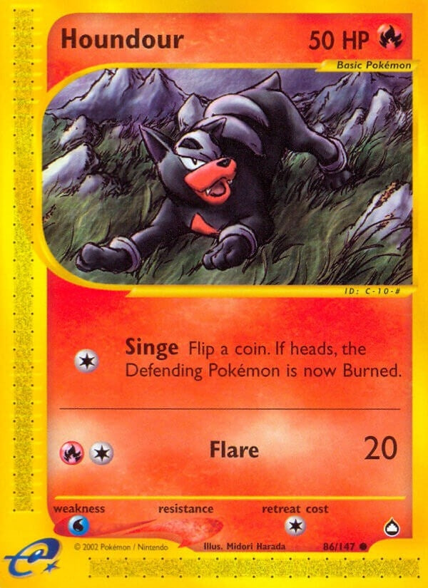 Image for Houndour (86) (086/147) (AQ) - Pokemon
