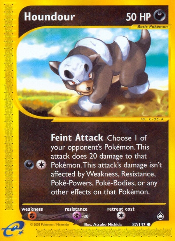 Houndour (87) (087/147) (AQ)