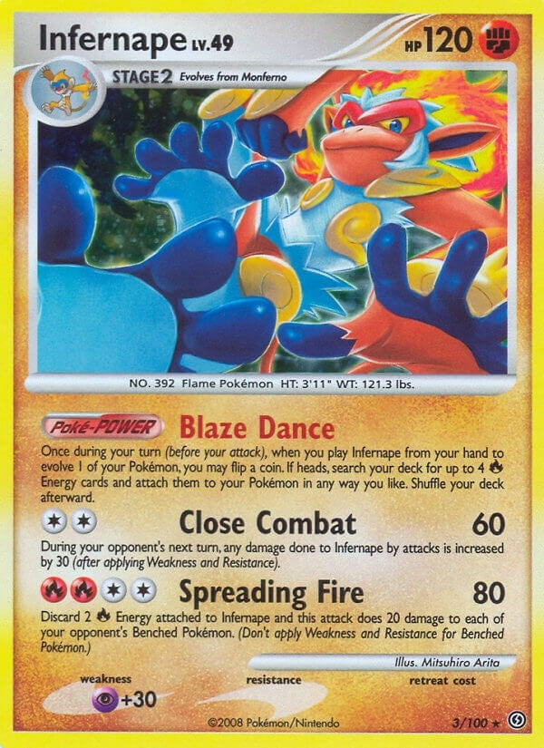 Infernape (3/100) (SF)