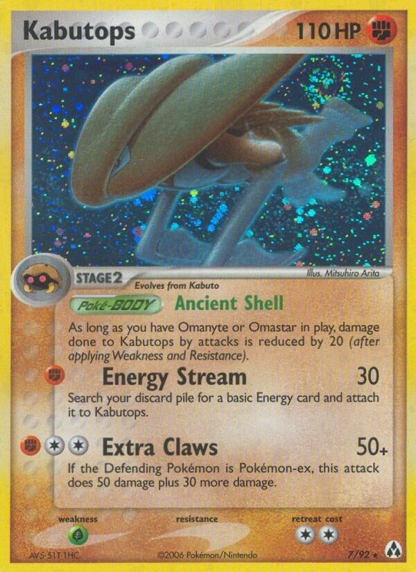 Kabutops (7/92) (LM)