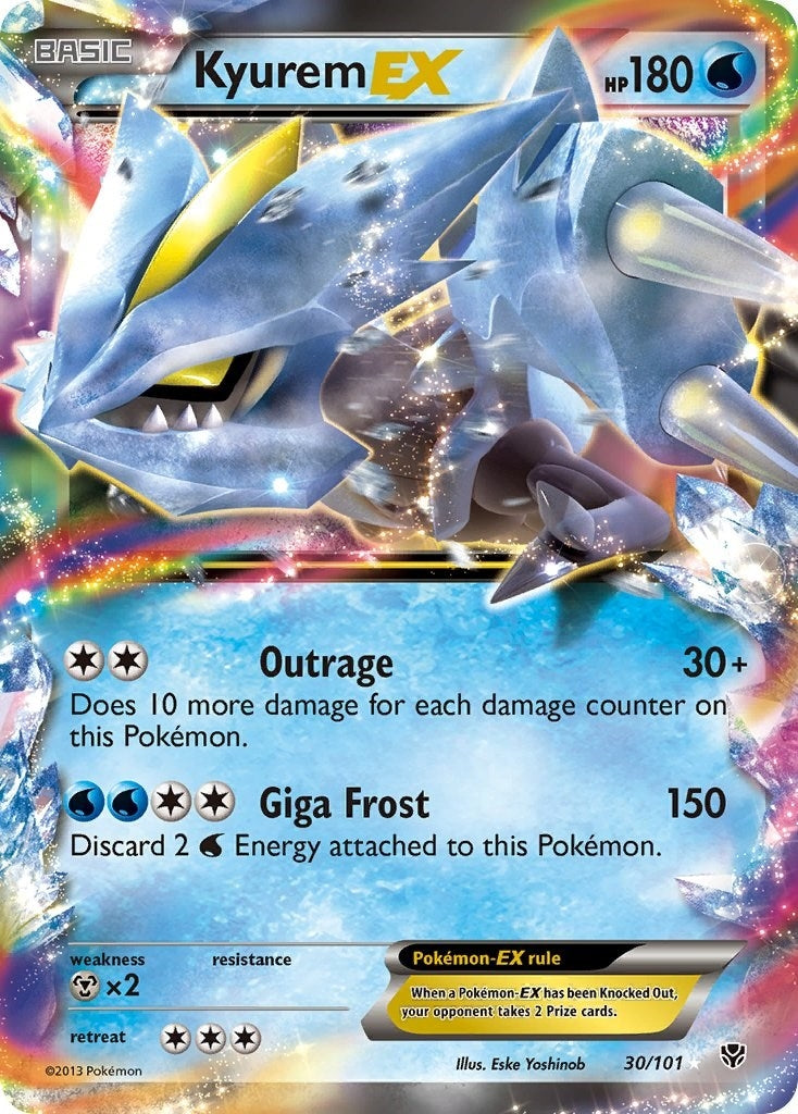 Kyurem EX (30/101) (PLB)