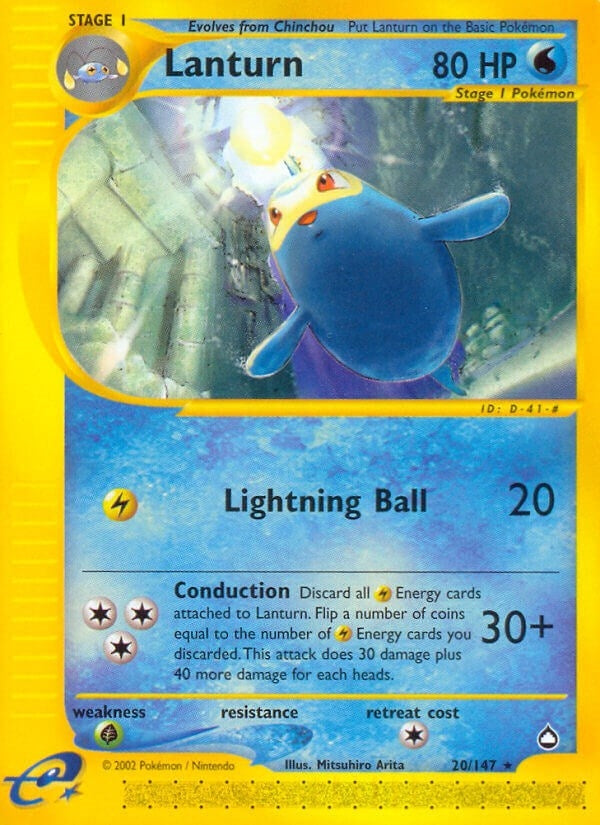 Image for Lanturn (20) (020/147) (AQ) - Pokemon