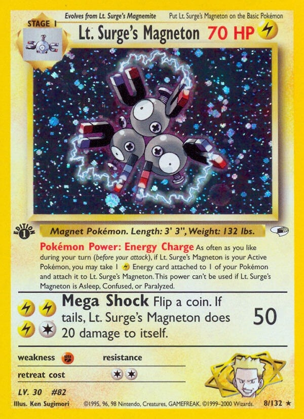 Lt. Surge's Magneton (008/132) (G1)