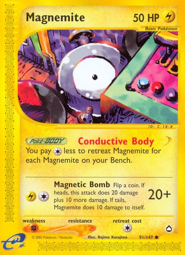 Magnemite (91) (091/147) (AQ)