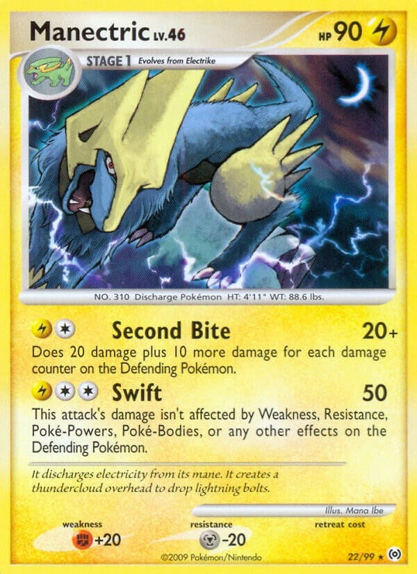 Manectric (22) (22/99) (AR)
