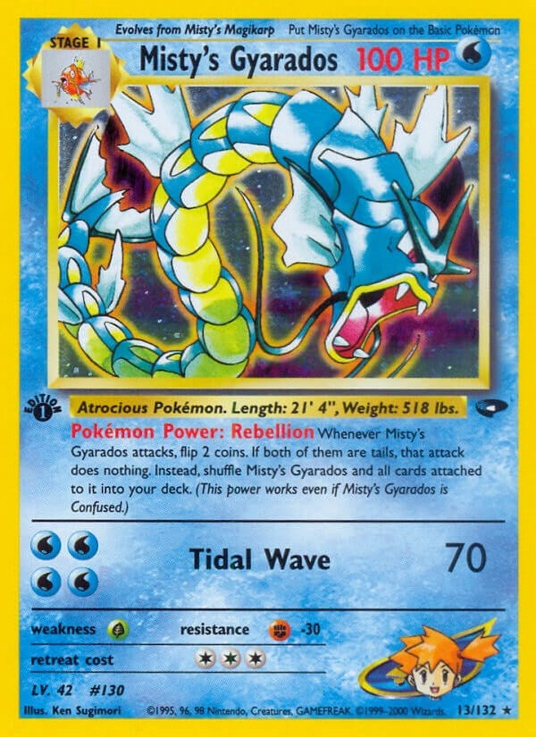 Misty's Gyarados (013/132) (G2)