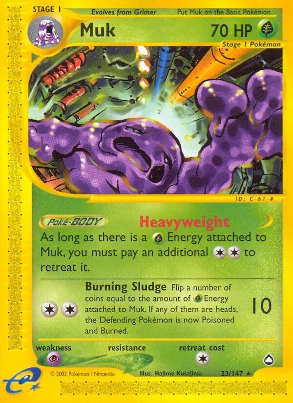 Image for Muk (023/147) (AQ) - Pokemon