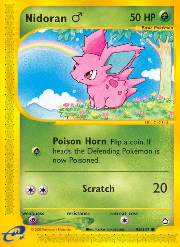 Image for Nidoran M (096/147) (AQ) - Pokemon