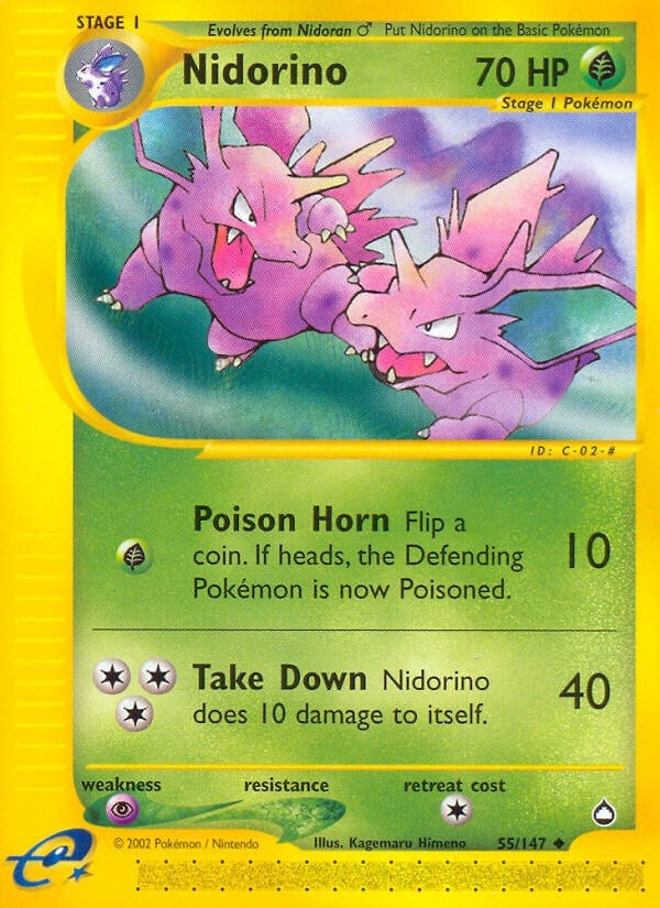 Image for Nidorino (055/147) (AQ) - Pokemon