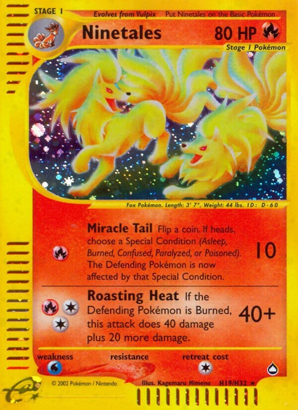 Ninetales (H19) (H19/H32) (AQ)