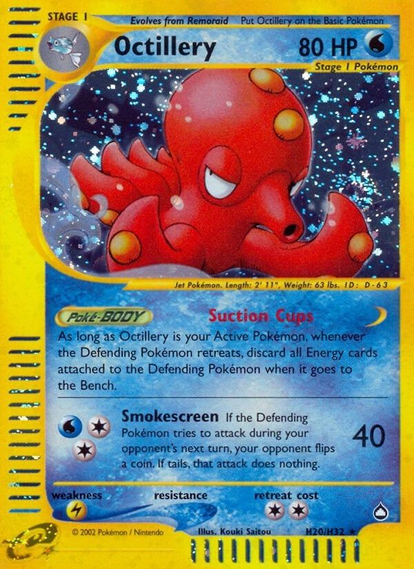 Image for Octillery (H20) (H20/H32) (AQ) - Pokemon