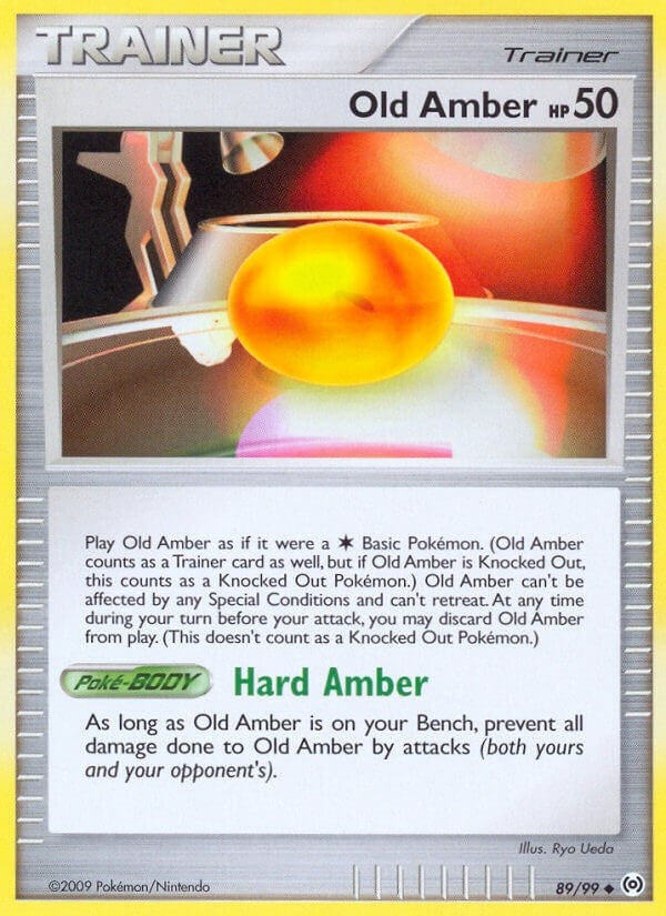 Image for Old Amber (89/99) (AR) - Pokemon
