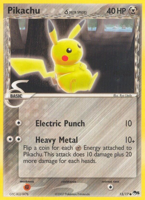Pikachu (Delta Species) (013/017) (POP)
