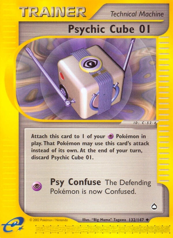 Psychic Cube 01 (132/147) (AQ)
