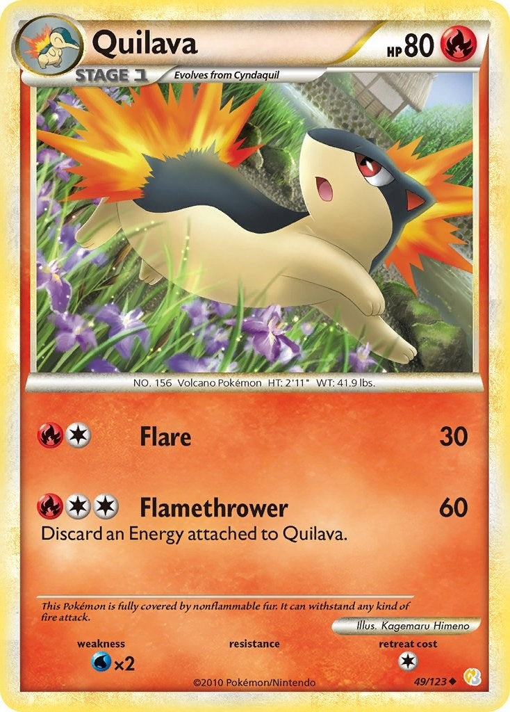 Quilava (49/123) (HS)