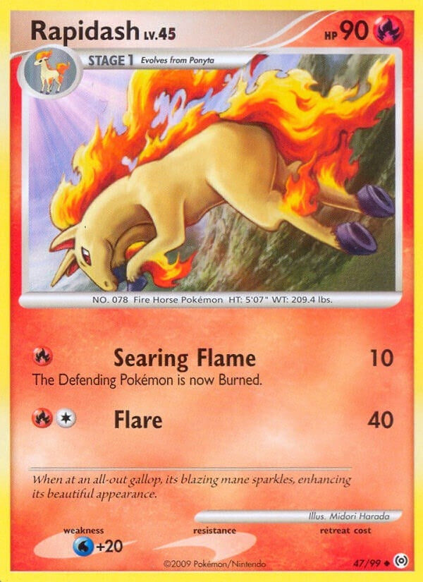 Rapidash (47) (47/99) (AR)