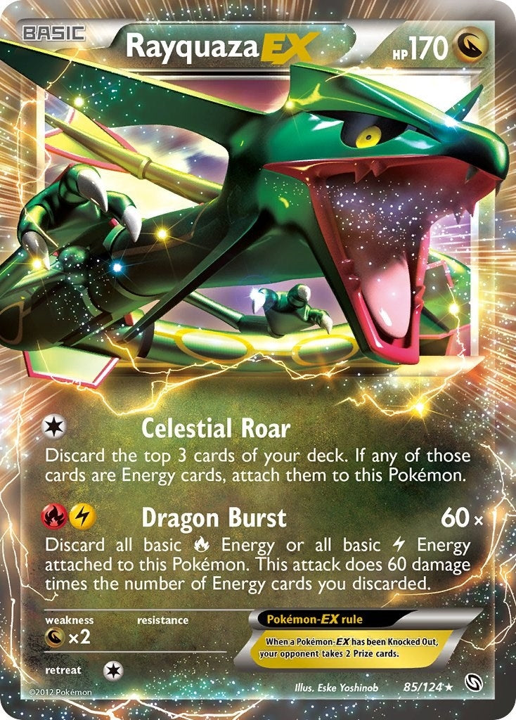 Rayquaza EX (85/124) (DRX)
