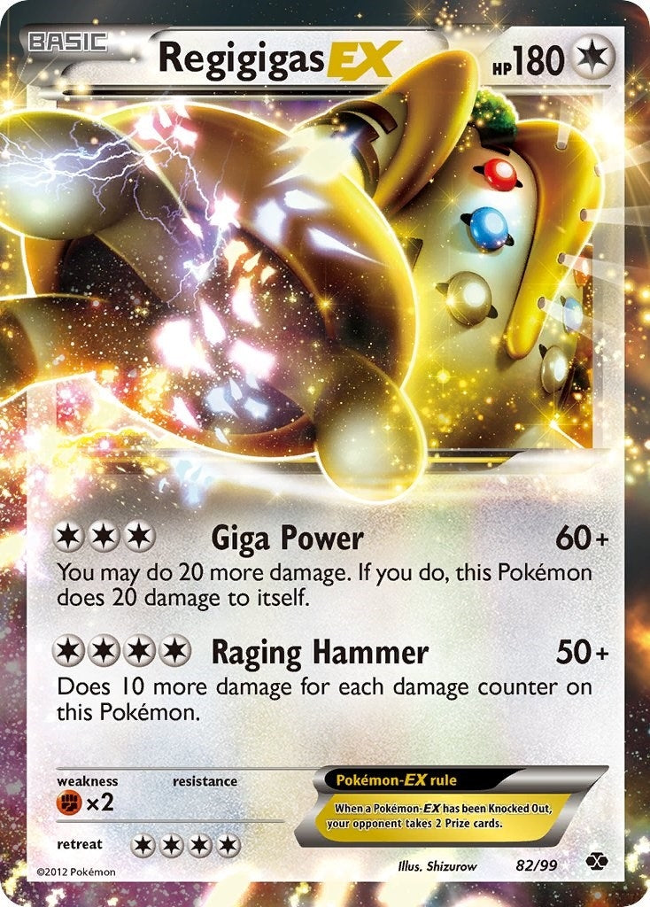 Regigigas EX (82/99) (NXD)