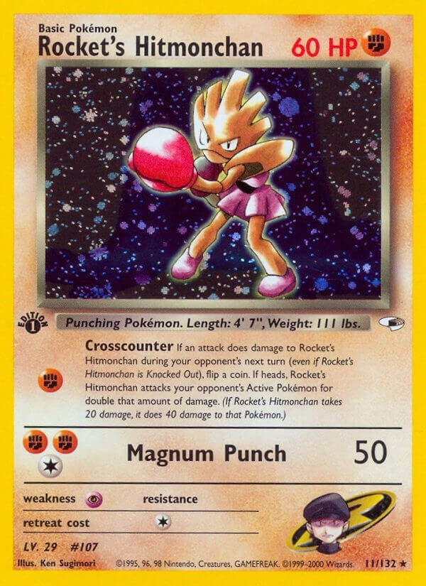 Rocket's Hitmonchan (011/132) (G1)