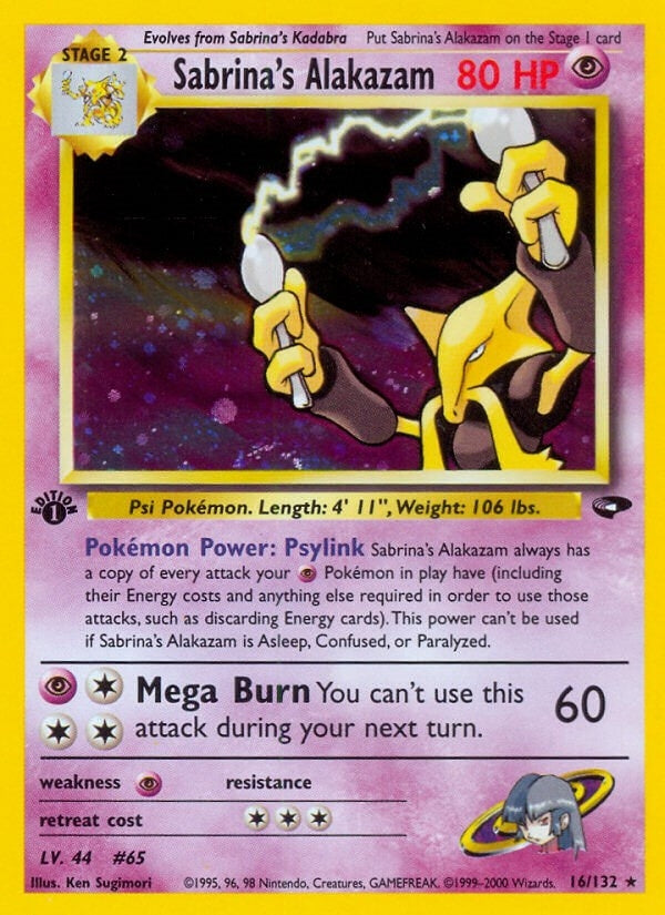 Sabrina's Alakazam (016/132) (G2)