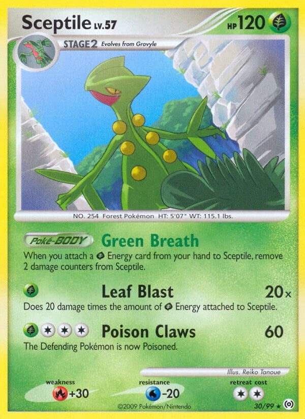 Sceptile (30) (30/99) (AR)