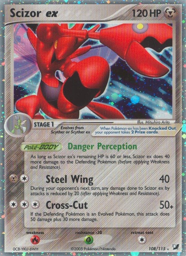 Scizor ex (108/115) (UF)