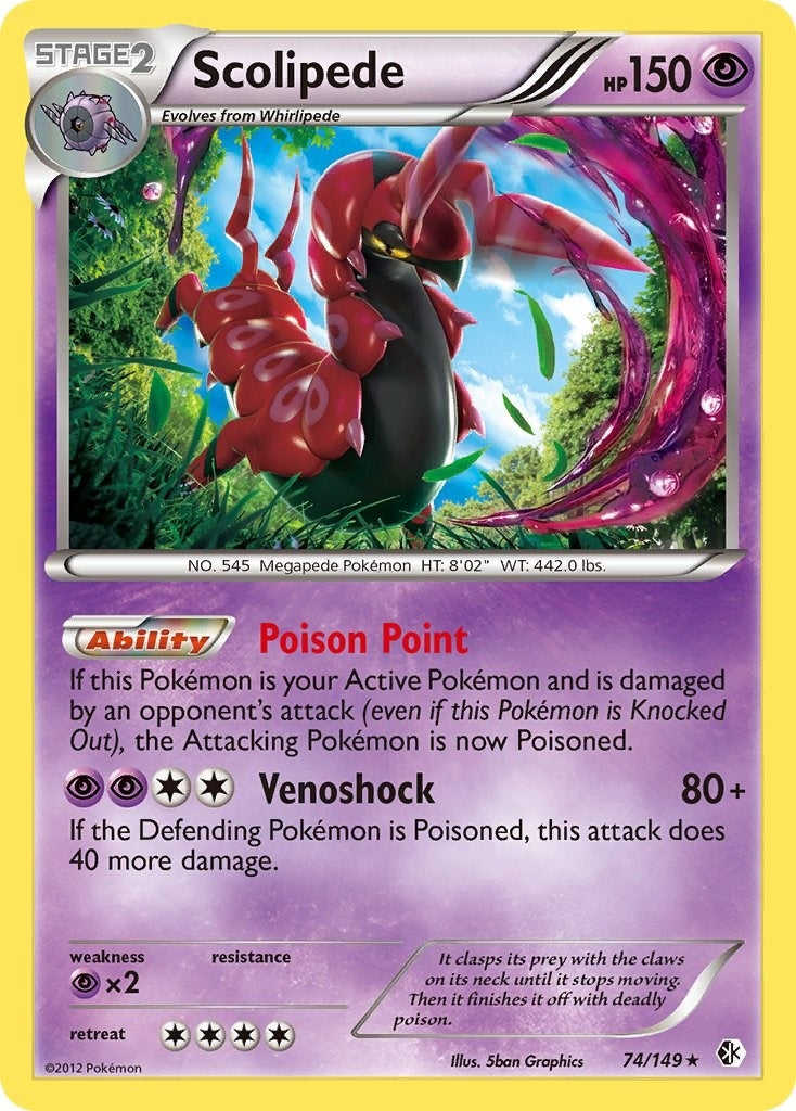 Scolipede (74/149) (BCR)