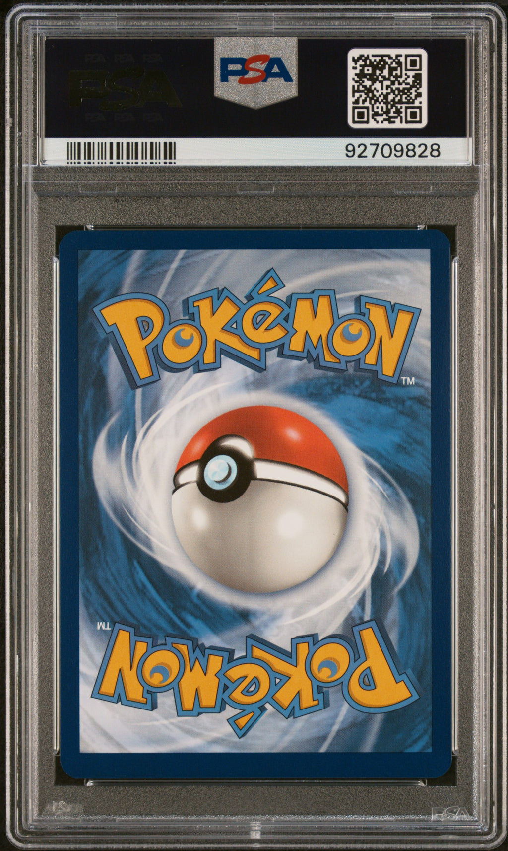 Poliwhirl Illustration Rare Pokemon Mew En-151 176 NM PSA 9 (Back)