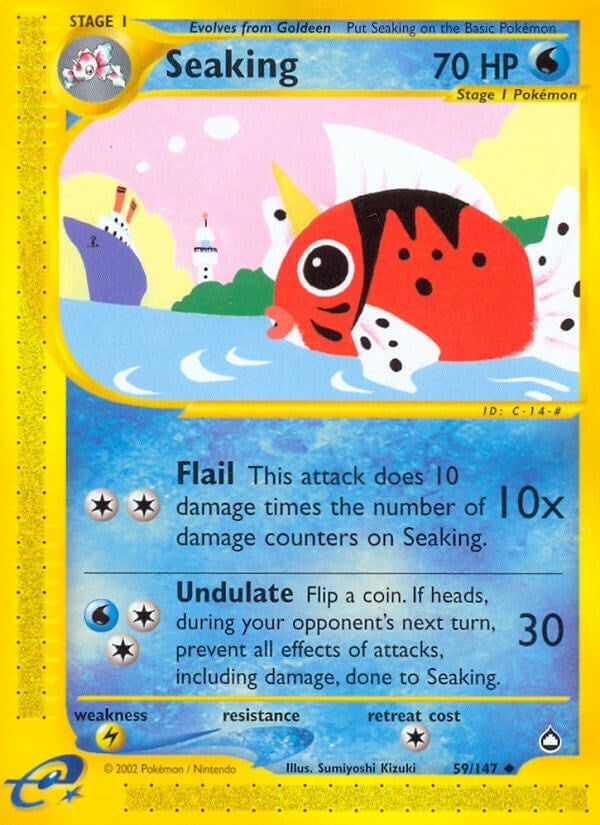 Image for Seaking (059/147) (AQ) - Pokemon
