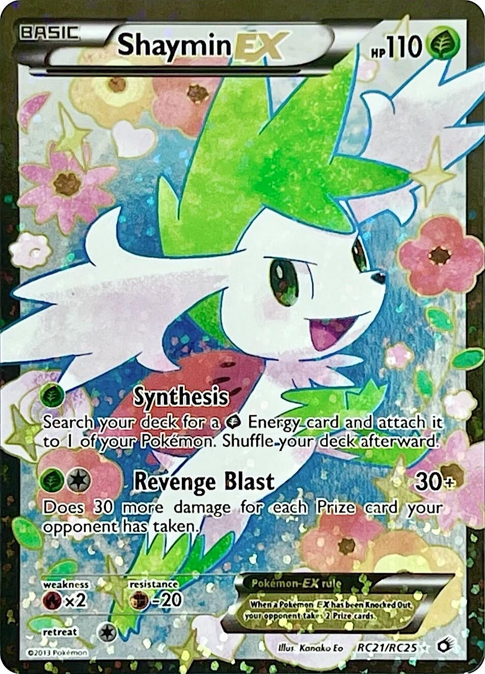 Shaymin EX (Full Art) (RC21/RC25) (LTR)