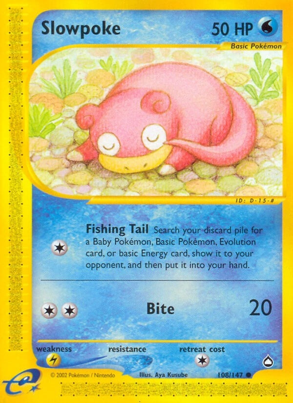 Slowpoke (108/147) (AQ)