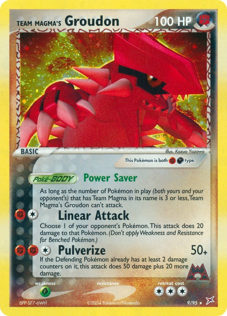 Team Magma's Groudon (9/95) (MA)