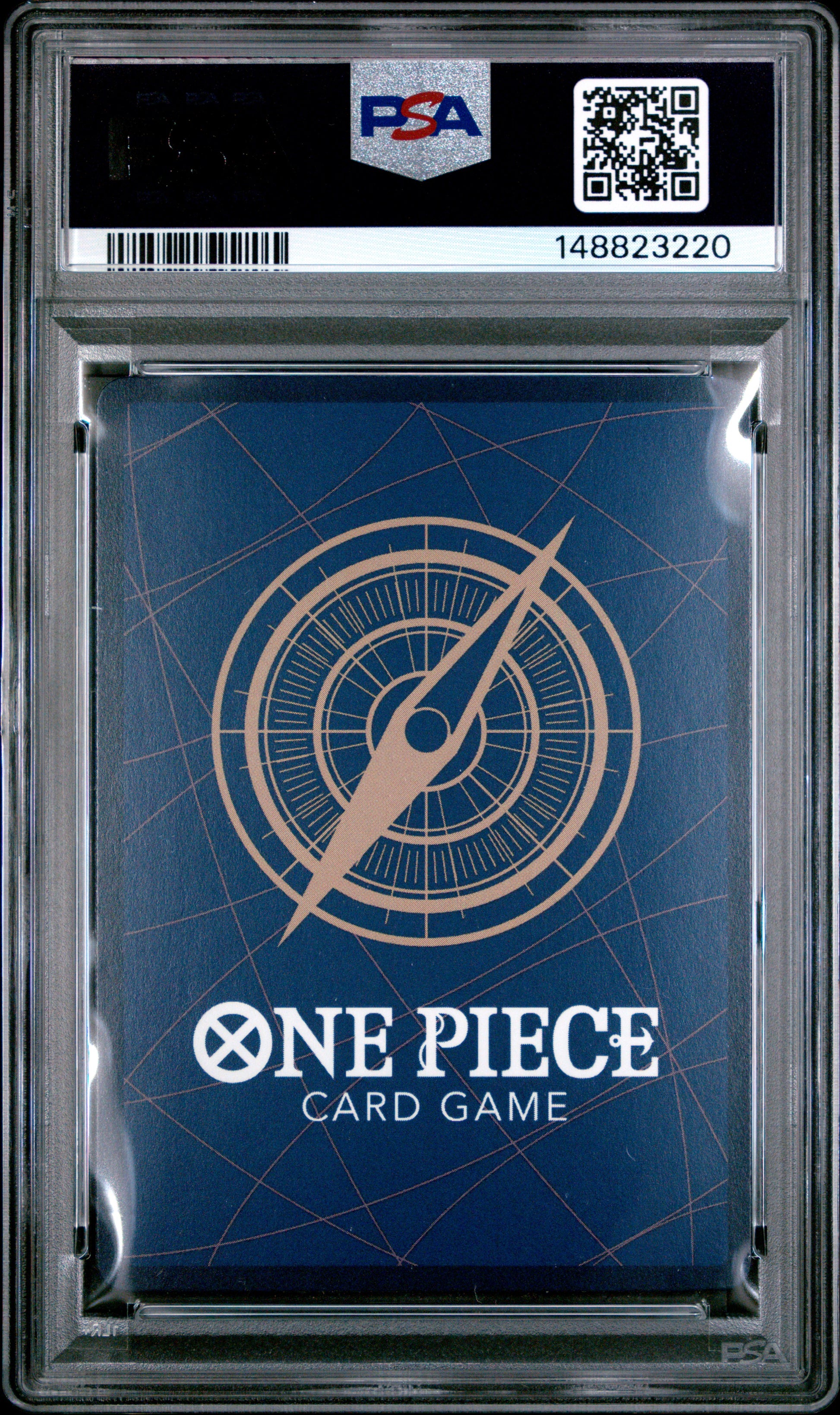 Monkey D. Luffy Alternate Art One Piece Op13-Carrying On His Will 118 NM PSA 10 (Back)