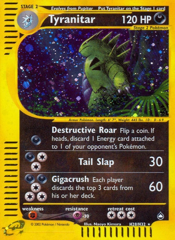 Tyranitar (H28) (H28/H32) (AQ)