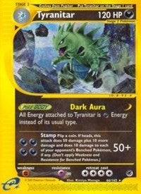 Tyranitar (66) (066/165) (EX)