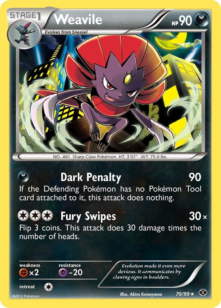 Weavile (70/99) (NXD)