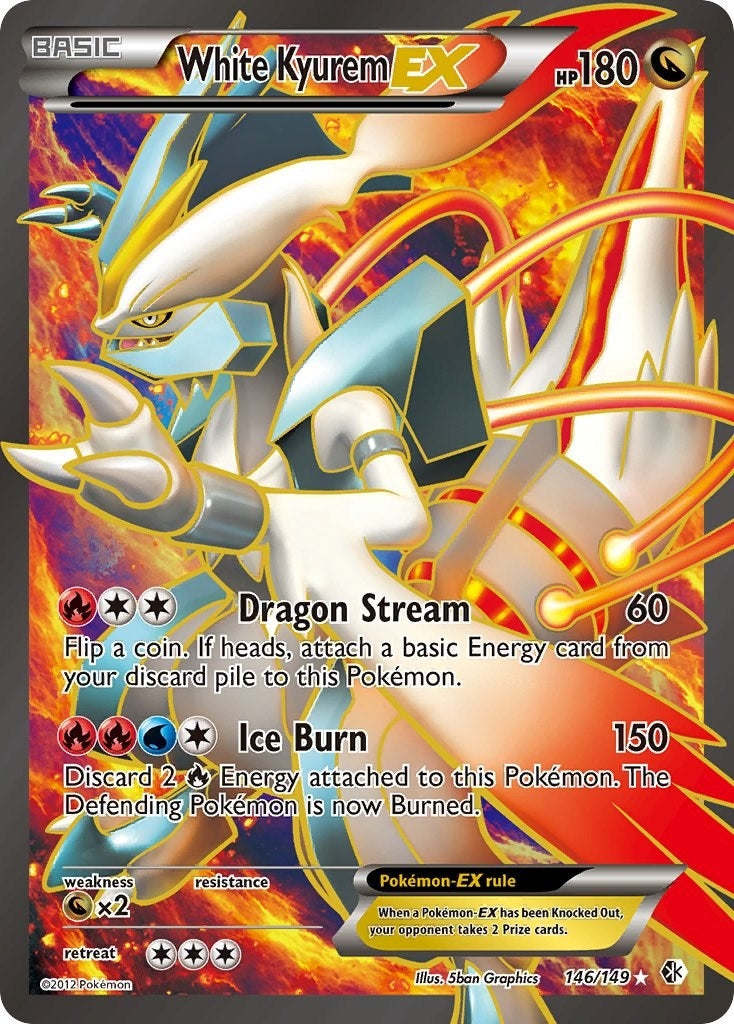 White Kyurem EX (146 Full Art) (146/149) (BCR)