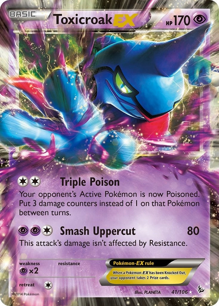 Toxicroak EX (41/106) (FLF)