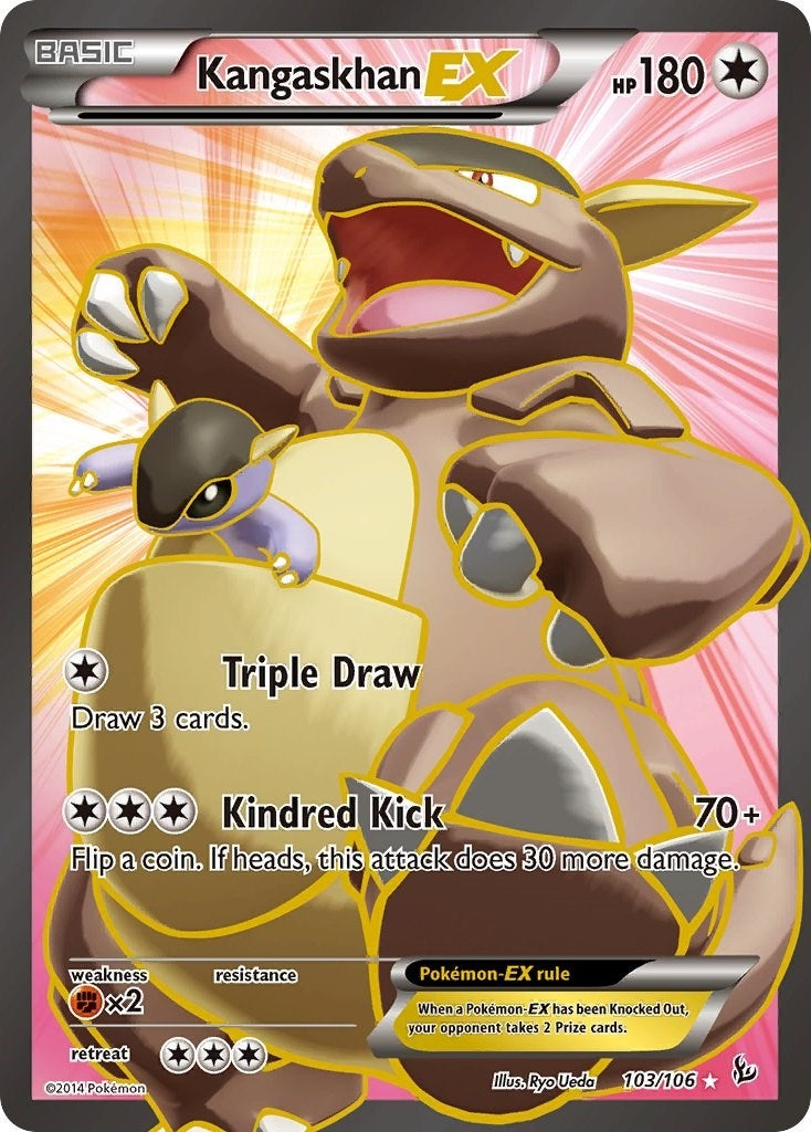 Kangaskhan EX (103 Full Art) (103/106) (FLF)