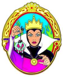 Black Light Evil Queen Pin