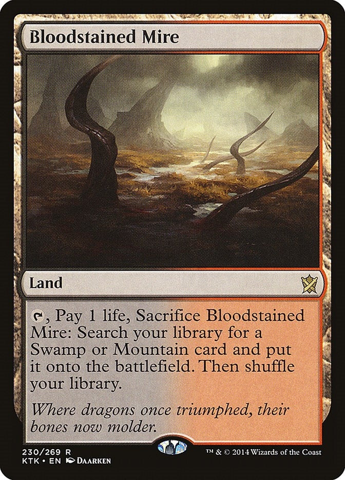 Sp Magic: The Gathering - Bloodstained Mire (230) (KTK)