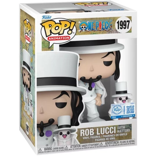 Funko POP! Rob Lucci with Hattori One Piece #1997 [Toy Temple Event Exclusive] [Special Edition]