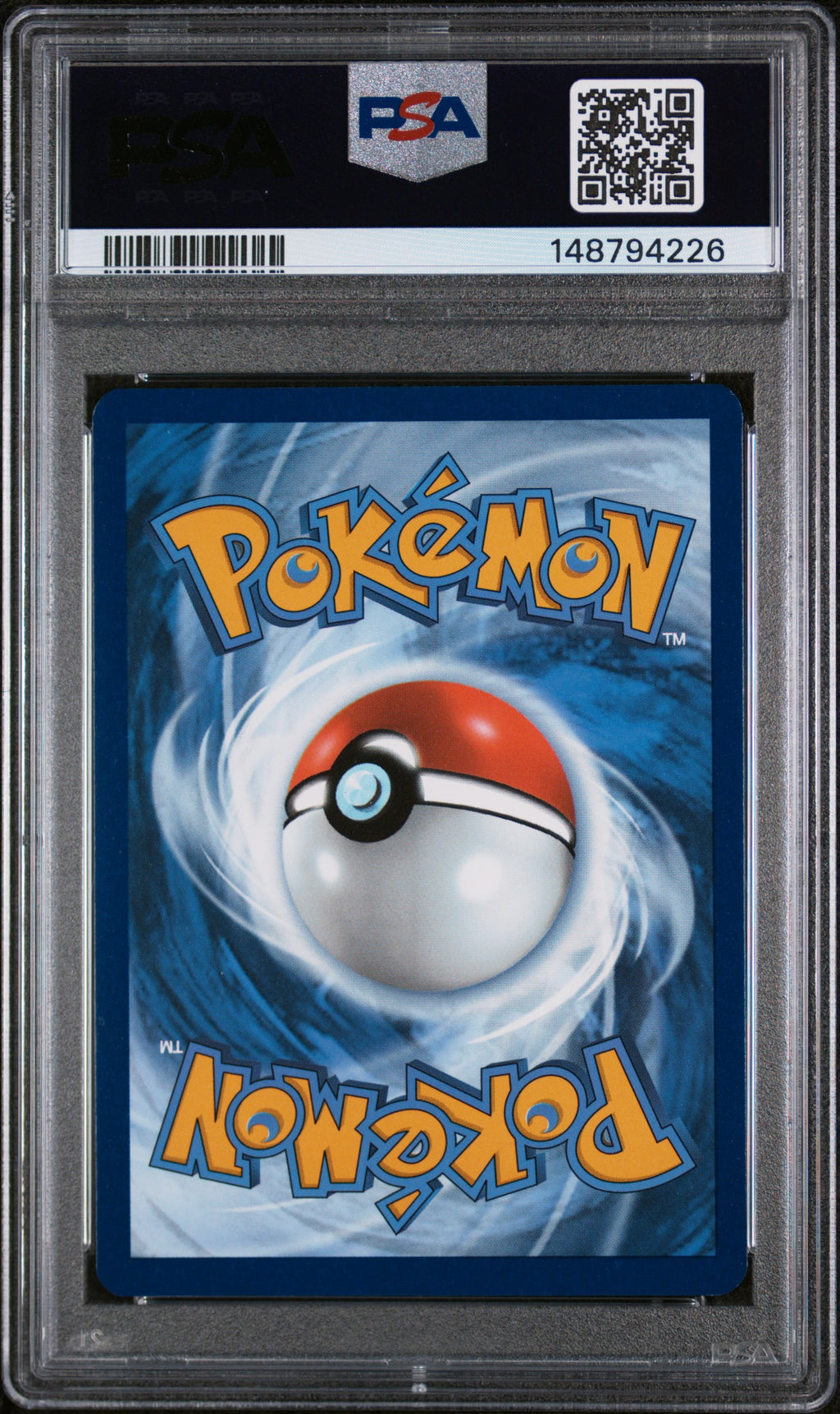 Seismitoad Illustration Rare Pokemon Blk En-Black Bolt 105 NM PSA 9 (Back)