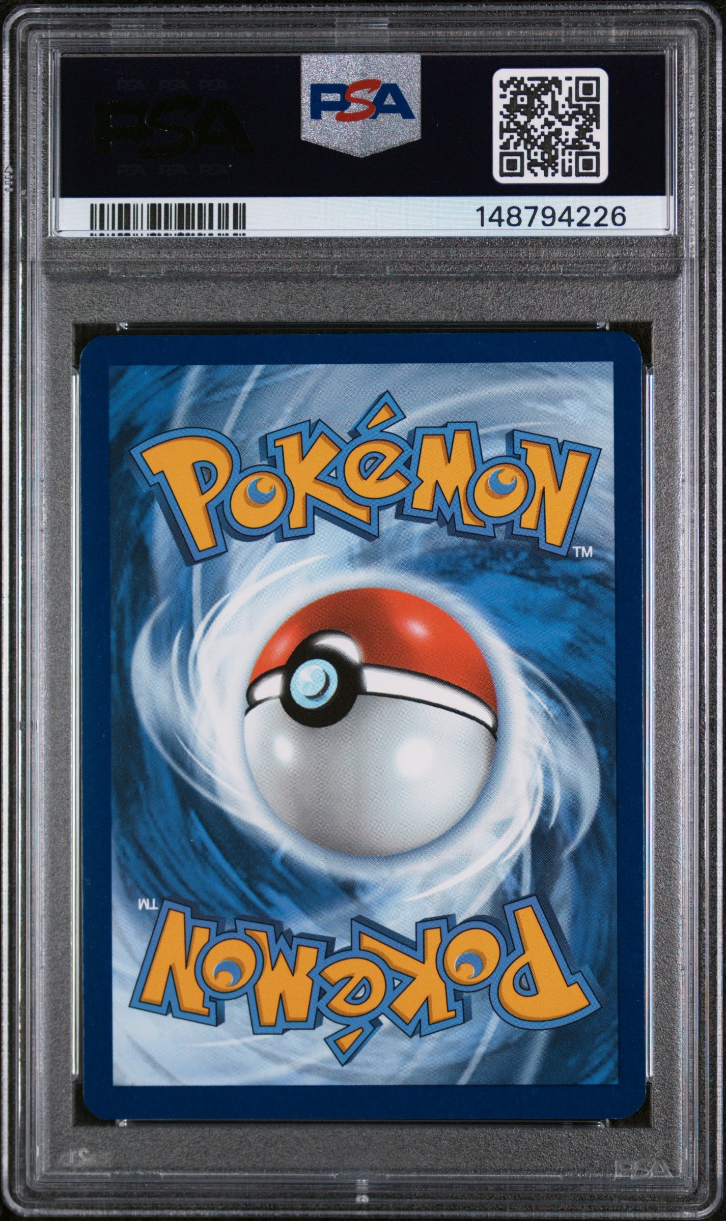 Seismitoad Illustration Rare Pokemon Blk En-Black Bolt 105 NM PSA 9 (Back)
