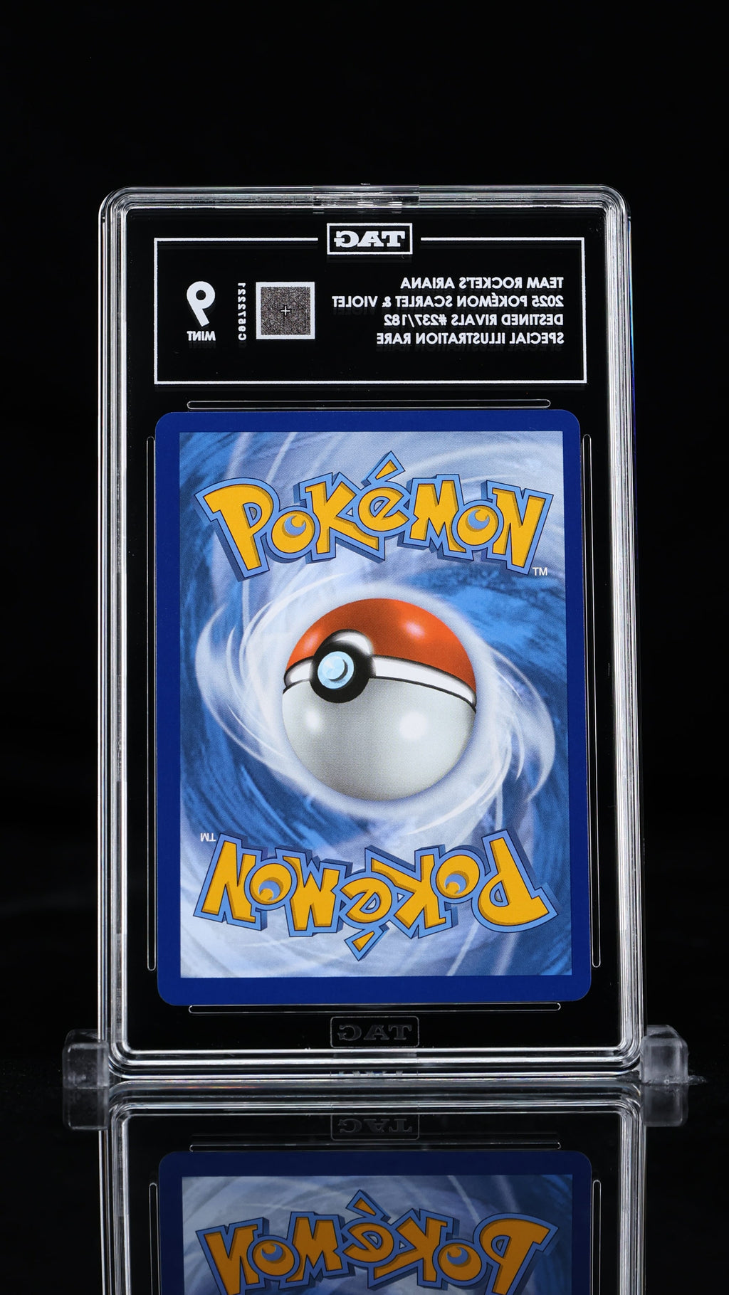 Team Rocket's Ariana Special Illustration Rare 2025 Pokémon Scarlet & Violet TAG 9 MINT
